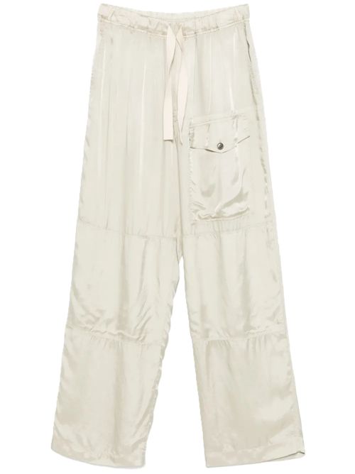 Pantalone Pannoch cement Dries Van Noten gamba dritta DRIES VAN NOTEN | 0209111427801